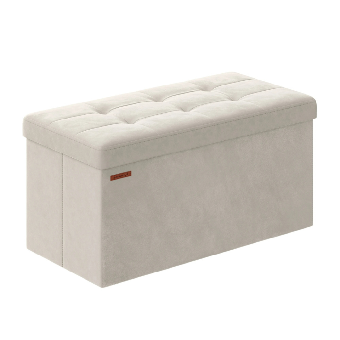 banc de rangement polyvalent- Velours
