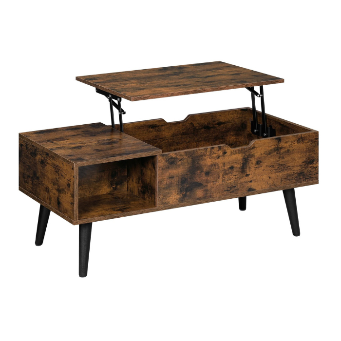 Table basse relevable industrielle