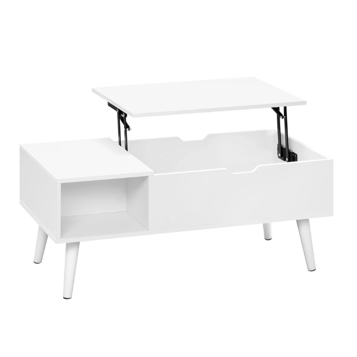 Table basse relevable industrielle